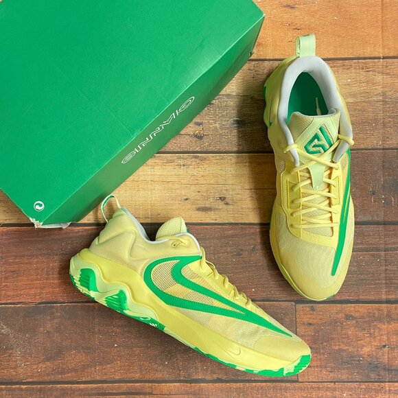 giannis shoes yellow